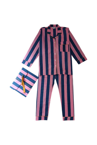 CURIOSITY LAB - Pyjamas Stripes - Rose