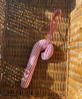 SISSEL EDELBO - Cane Leftover Ornament - Candy Stripes