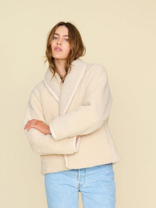 XIRENA - Alfie Sherpa Jacket - Soft Pebble