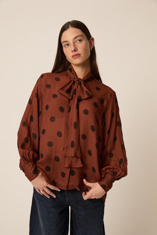 DES PETITS HAUTS - Treflette Blouse - Pastille