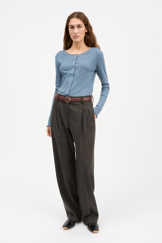 SKALL - Edie Cardigan - Faded Blue