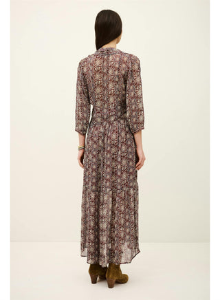 BA&SH - Dazzle Dress - Burgundy