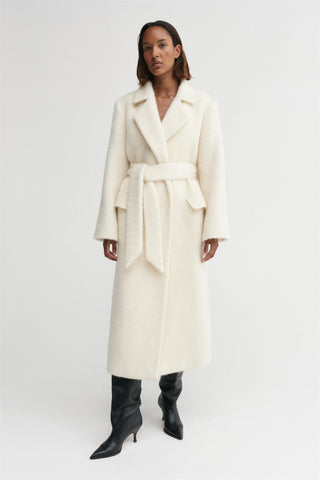 ALMADA LABEL - Ivy Coat - Cream (pre-order)