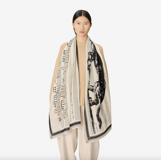 INOUI - Scarf Impromptu 55 - White