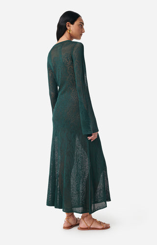 VANESSA BRUNO - Ezilda Dress - Vert Bouteille