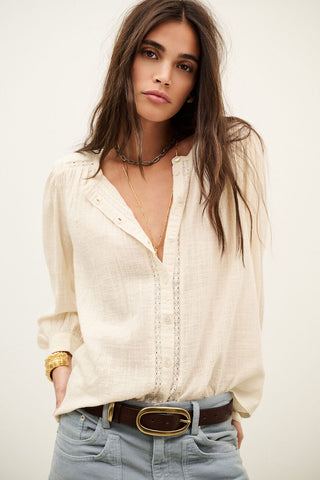BA&SH - Nuria Shirt - Ecru