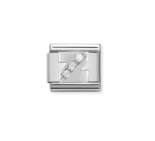 Nomination - Link ALPHABETH 925 sterling silver Z