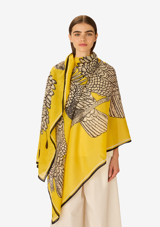 INOUI - Scarf Caracat 100 - Yellow
