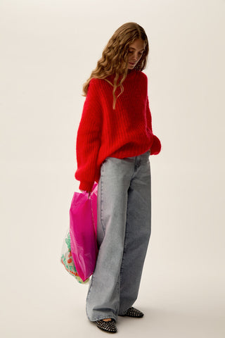 DES PETITS HAUTS - Burma Sweater - Tomate