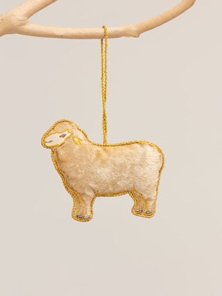 CHEHOMA - Hanging Hand Embroidered Sheep