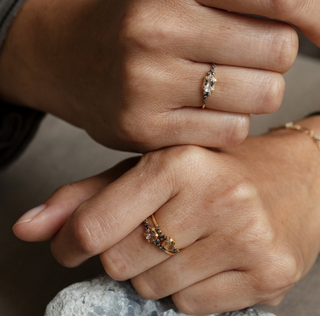 5 OCTOBRE - Bonie Ring - Brown Garnet