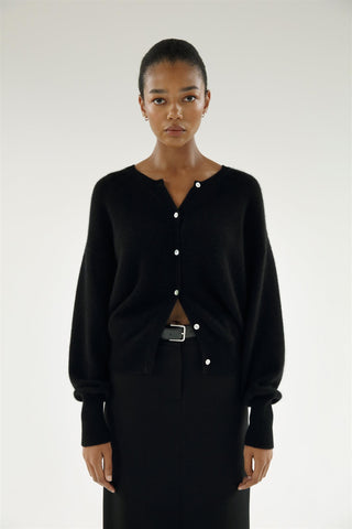 ALMADA LABEL - Coco Cardigan - Black