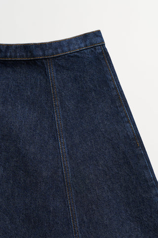 SKALL - Katinka Skirt - Indigo Blue