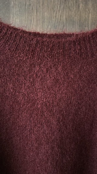 POMANDÈRE - Sweater - Burgundy