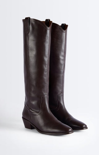 VANESSA BRUNO - Botte Tiag Boot - Ebony