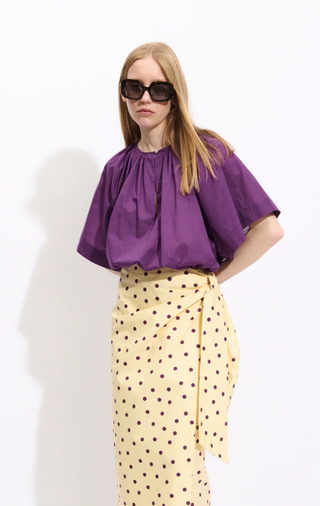 BELLEPIECE - Carmela Blouse - Purple