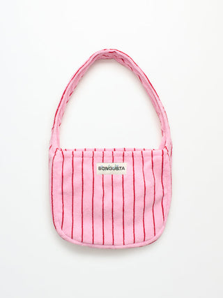 BONGUSTA - Naram Cross Over Bag - Baby Pink & Ski Patrol