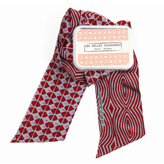 LES BELLES VAGABONDES - Bandeau Calypso - Bordeaux