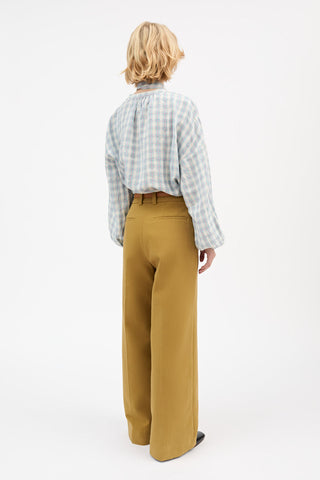 SKALL - Cilla Shirt - Purple/Blue Check