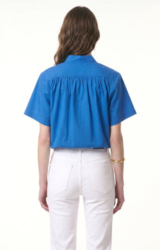 VANESSA BRUNO - Gooper Blouse - Blue Vif