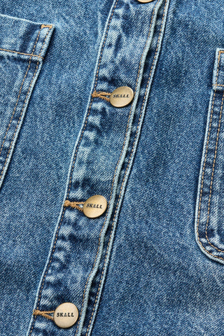 SKALL - Margaux Skirt - Slouchy Blue