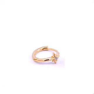 Rose Marie Paris - Hoop Single Star - Gold