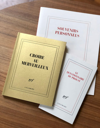 GALLIMARD - Square Notebook - Croire au Merveilleux
