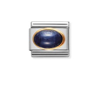 Nomination - Link OVAL STONES 18k gold SAPPHIRE