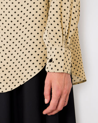 Officine Générale - Elzi Shirt - Britishkhaki/Black