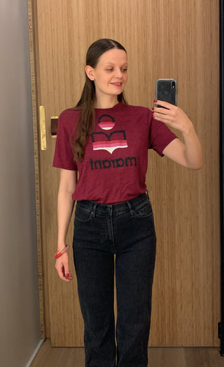 ISABEL MARANT ÈTOILE - Zewel Tee Shirt - Raspberry