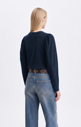 VANESSA BRUNO - Hei Long Sleeve - Navy