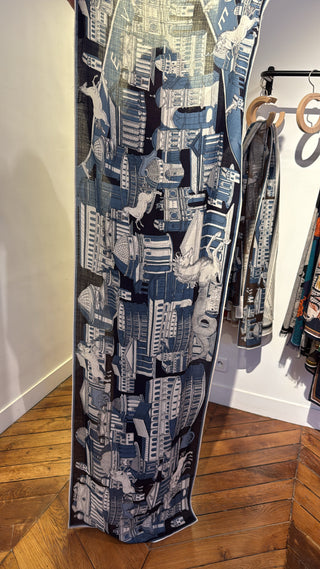 INOUI - Scarf Rome 55 - Navy