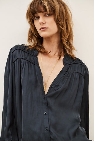 BA&SH - Cessia Shirt - Encre