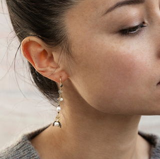 5 OCTOBRE - Beams Moon Earrings