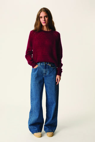 DES PETITS HAUTS - Biki Sweater - Ruby