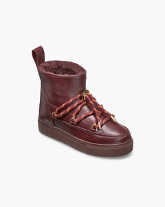 INUIKII - Full Leather Gloss - Bordeaux