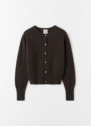 ALMADA LABEL - Coco Cardigan - Chocolate