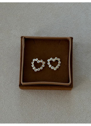 Pico Copenhagen - Mina Petite Crystal Studs - Clear