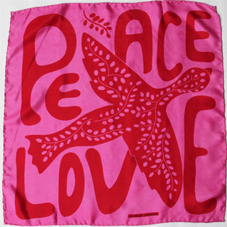 LES BELLES VAGABONDES - Mini Peace and Love - Fuchsia