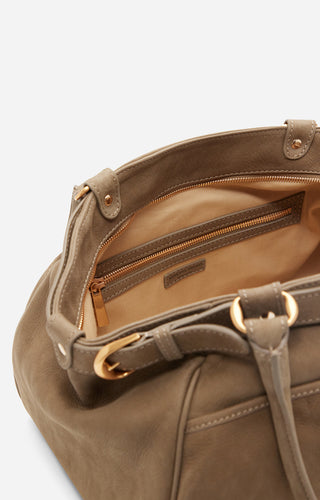 VANESSA BRUNO - Lune 48H Large Bag - Elephant