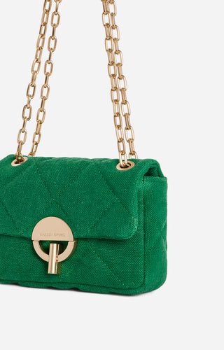 VANESSA BRUNO - Small Moon Bag - Gazon