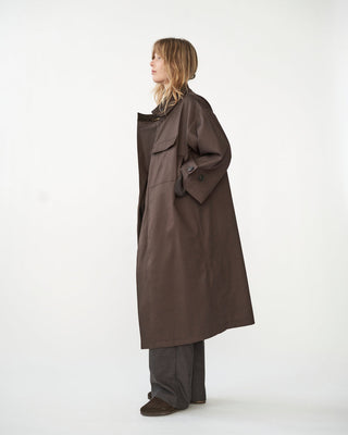 AF Agger - Water Resistant Coat - Dark Brown