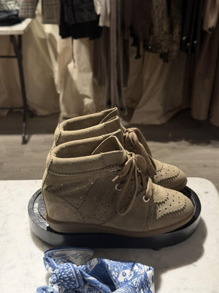 ISABEL MARANT ÈTOILE - Bobby Sneakers - Taupe