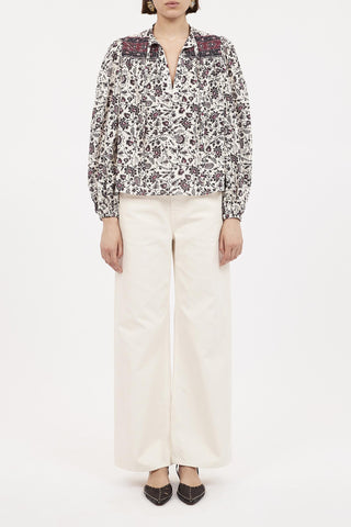 ULLA JOHNSON - Tillie Blouse - Cosmos