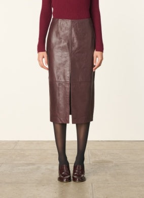 VANESSA BRUNO - Felindra Skirt - Bordeaux
