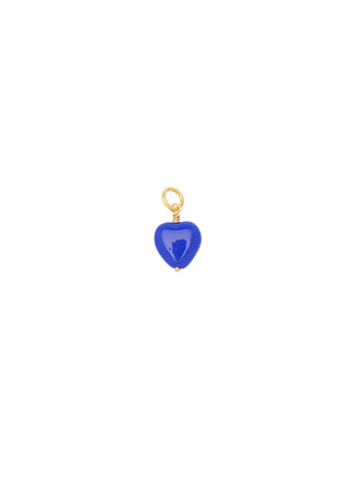 Pico Copenhagen - French Heart Pendant - Blue