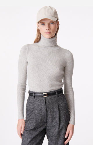 VANESSA BRUNO - Brindille Sweater - Light Mottled Grey