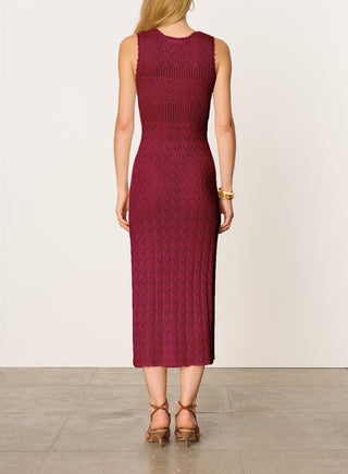 VANESSA BRUNO - Elka Dress - Bordeaux