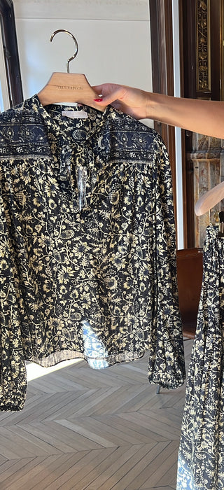 ULLA JOHNSON - Tillie Blouse - Raven