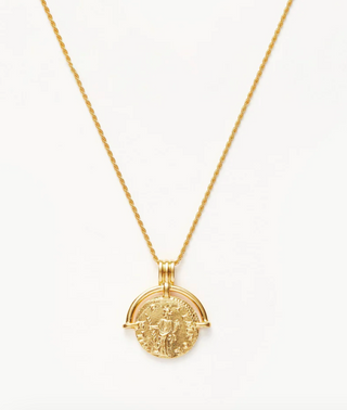 MISSOMA - Lucy Williams Engravable Roman Arc Coin Necklace